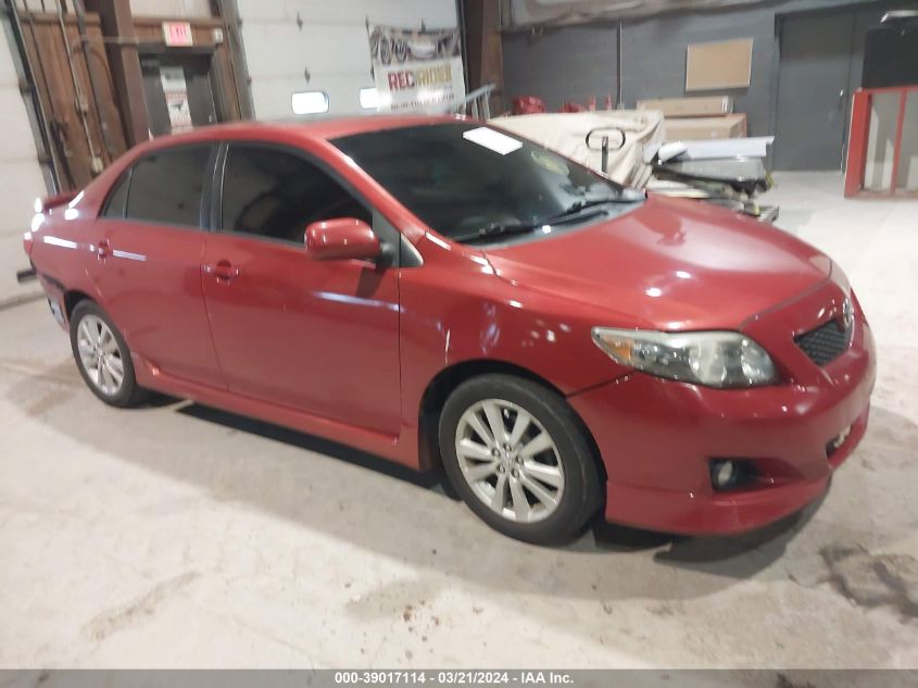 2010 Toyota Corolla S VIN: 2T1BU4EE9AC294921 Lot: 39017114