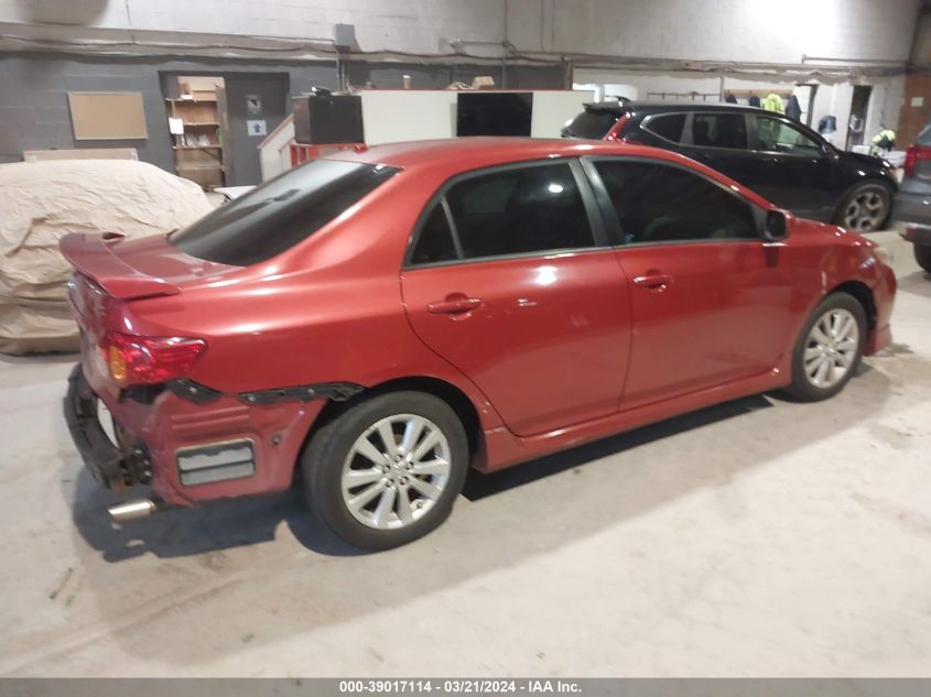 2010 Toyota Corolla S VIN: 2T1BU4EE9AC294921 Lot: 39017114