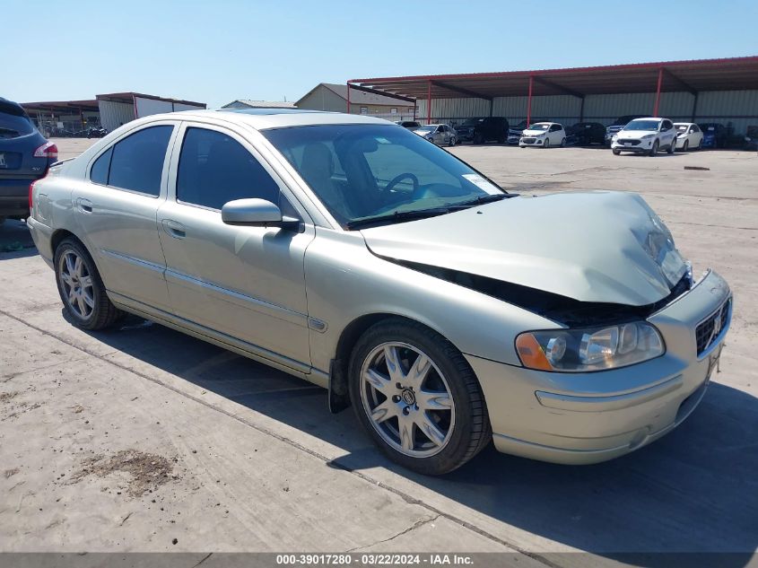 2005 Volvo S60 2.5T VIN: YV1RS592952473839 Lot: 39017280