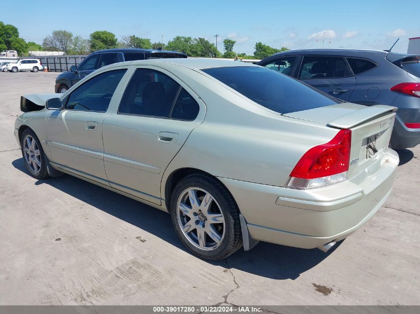 2005 Volvo S60 2.5T VIN: YV1RS592952473839 Lot: 39017280