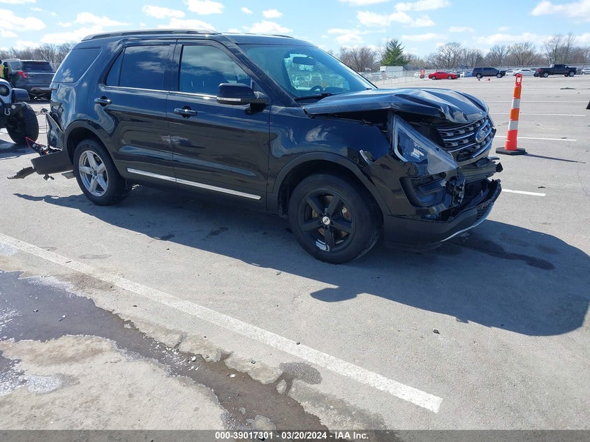 VIN 1FM5K8D87HGD97526 2017 FORD EXPLORER XLT