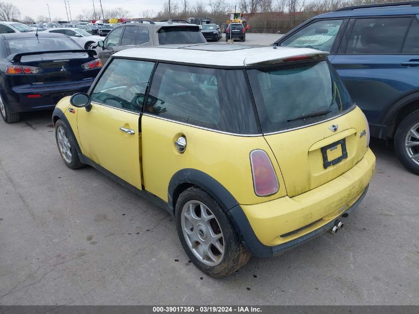 WMWRE33413TD65041 | 2003 MINI COOPER S