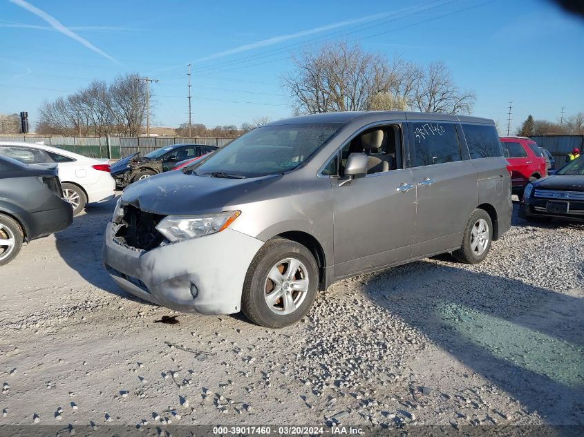 JN8AE2KPXC9045611 2012 Nissan Quest Sv