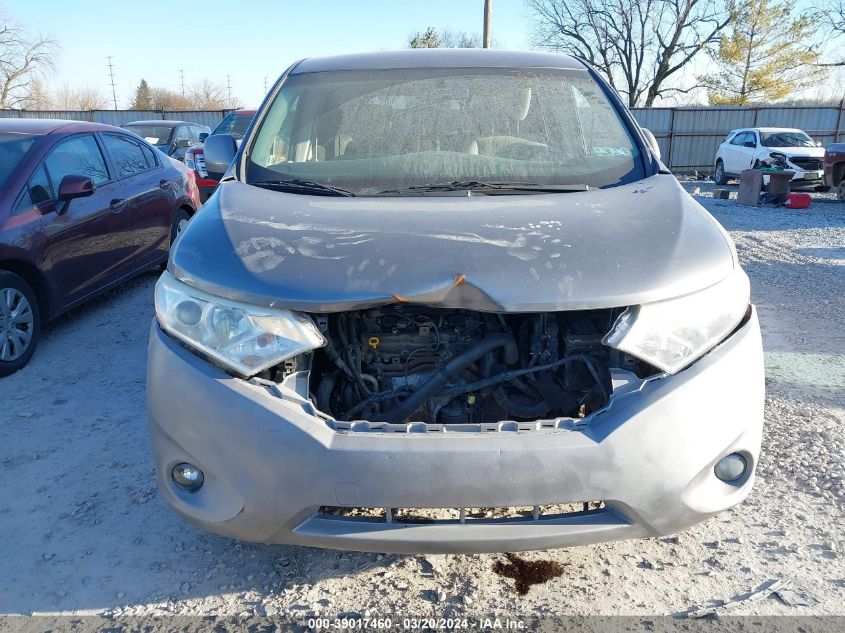 JN8AE2KPXC9045611 2012 Nissan Quest Sv