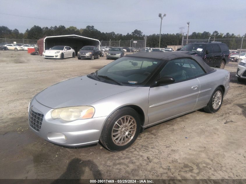 2005 Chrysler Sebring Touring VIN: 1C3EL55R75N576569 Lot: 39017469