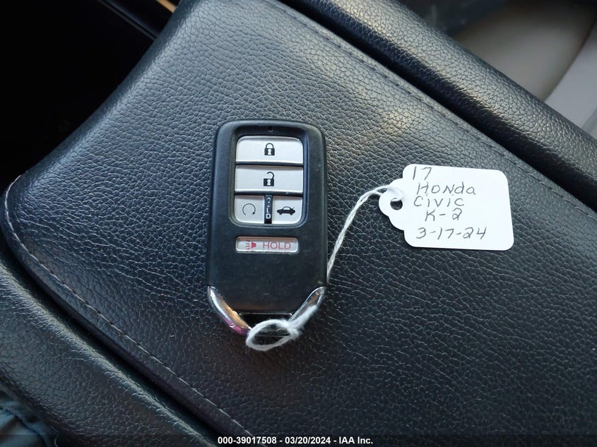 VIN 2HGFC1F70HH644019 2017 HONDA CIVIC EXL