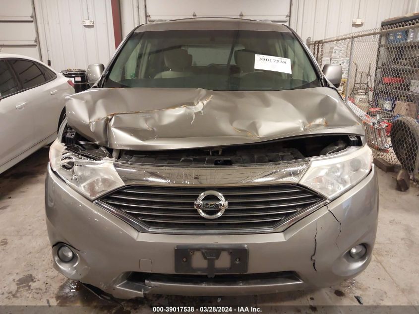 2012 Nissan Quest Sv VIN: JN8AE2KPXC9051506 Lot: 39017538