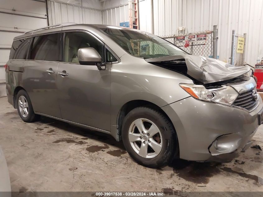 2012 Nissan Quest Sv VIN: JN8AE2KPXC9051506 Lot: 39017538