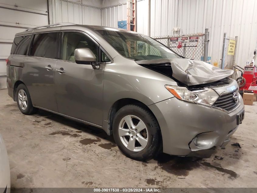 2012 Nissan Quest Sv VIN: JN8AE2KPXC9051506 Lot: 39017538