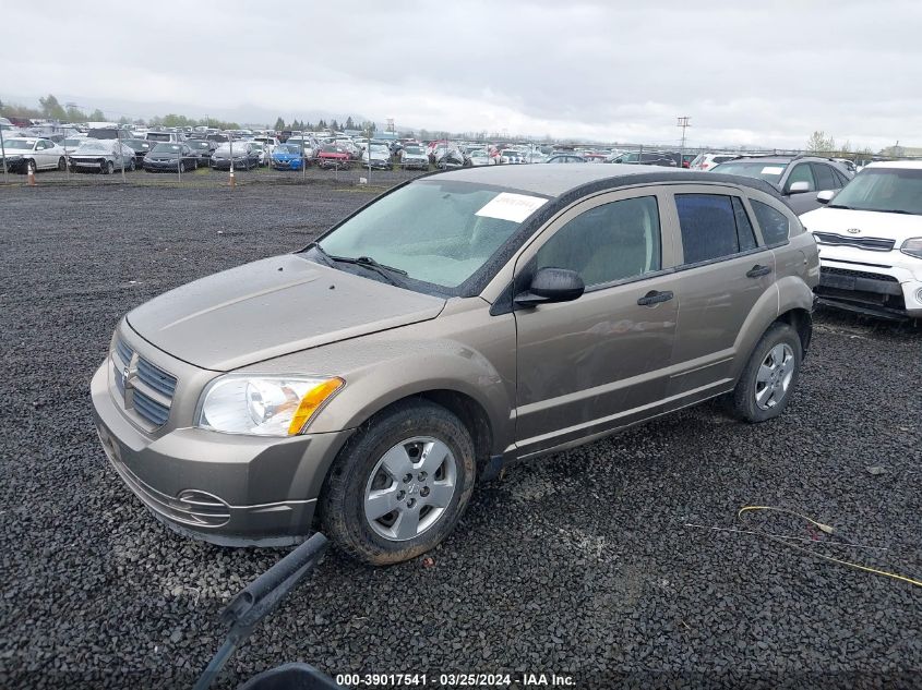 2008 Dodge Caliber Se VIN: 1B3HB28B98D583365 Lot: 39017541