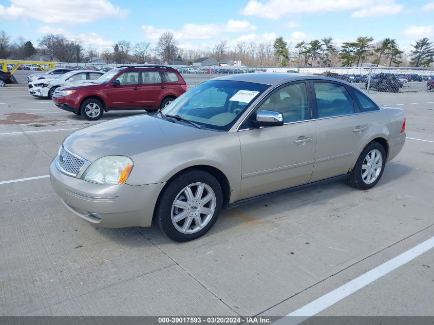 2005 Ford Five Hundred Limited VIN: 1FAFP25175G202826 Lot: 39017593