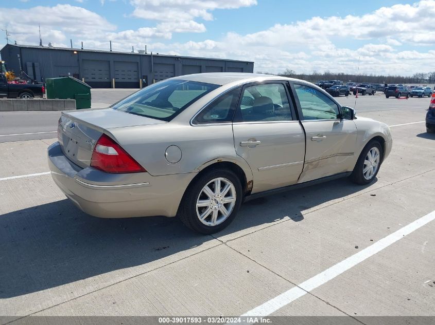 2005 Ford Five Hundred Limited VIN: 1FAFP25175G202826 Lot: 39017593
