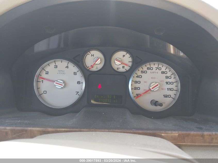 2005 Ford Five Hundred Limited VIN: 1FAFP25175G202826 Lot: 39017593