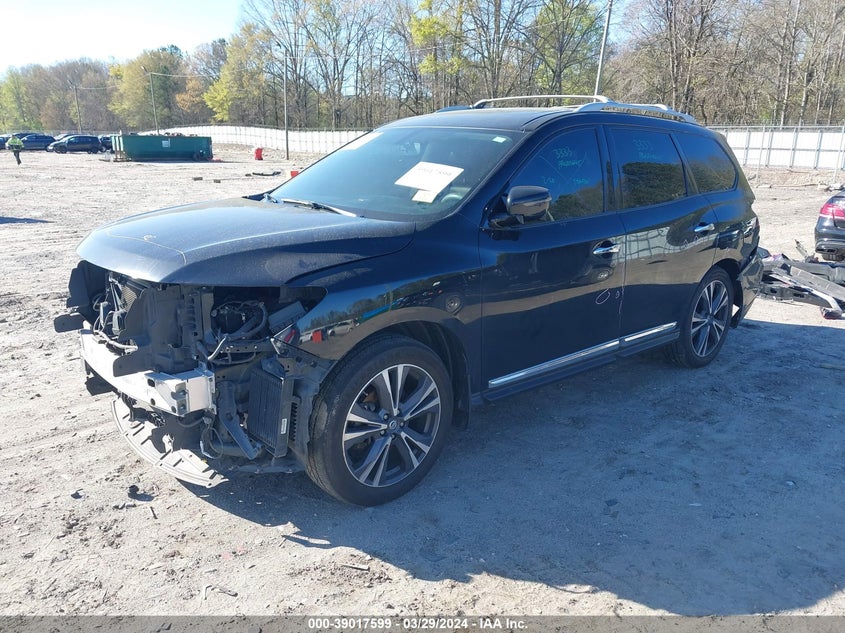VIN 5N1DR2MN2HC639642 2017 NISSAN PATHFINDER PLATINUM