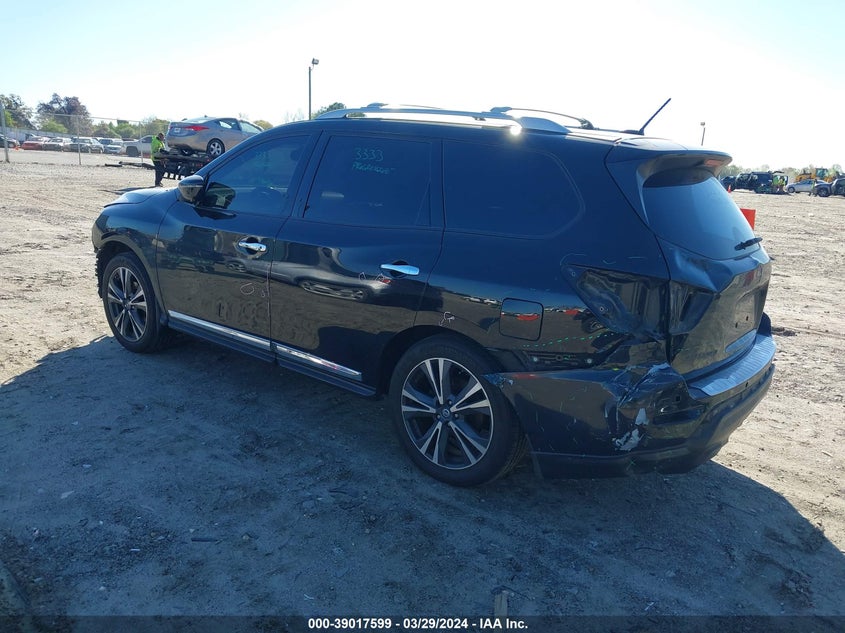 VIN 5N1DR2MN2HC639642 2017 NISSAN PATHFINDER PLATINUM