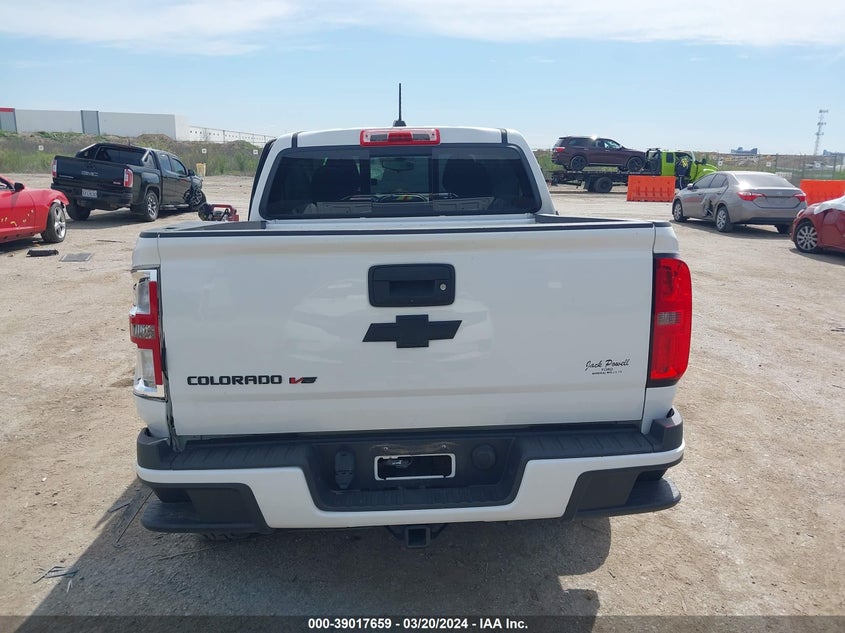 VIN 1GCGSCEN7J1212338 2018 CHEVROLET COLORADO LT