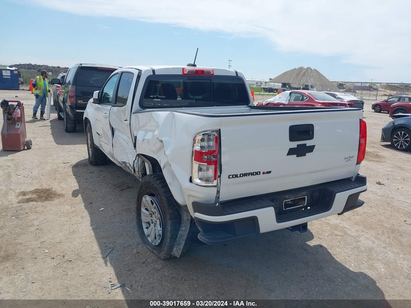 VIN 1GCGSCEN7J1212338 2018 CHEVROLET COLORADO LT