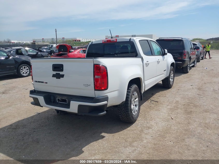 VIN 1GCGSCEN7J1212338 2018 CHEVROLET COLORADO LT