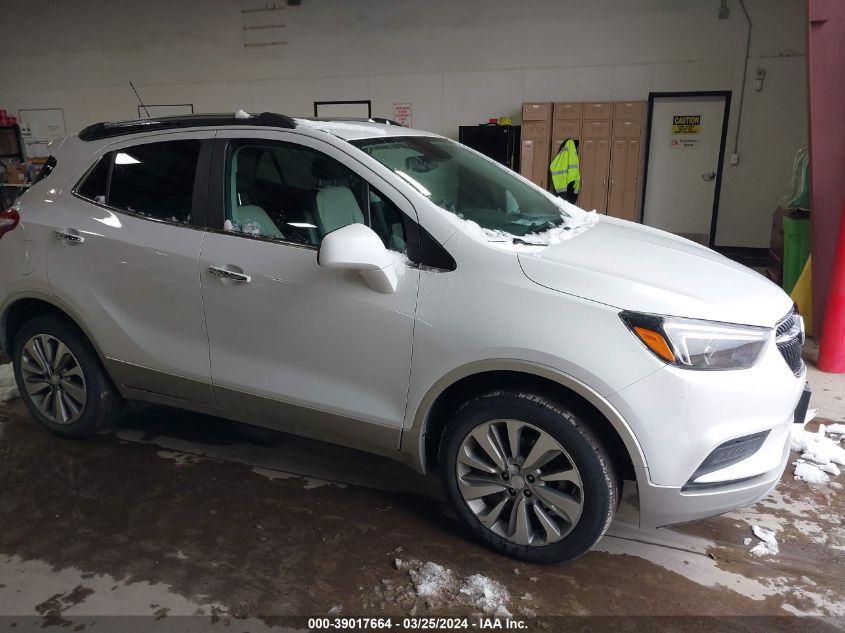 2020 Buick Encore Awd Preferred VIN: KL4CJESB1LB060829 Lot: 39017664