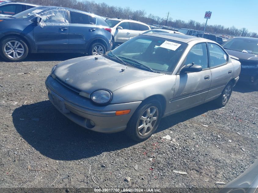 1998 Dodge Neon Competition/Highline VIN: 1B3ES47Y6WD577072 Lot: 39017760