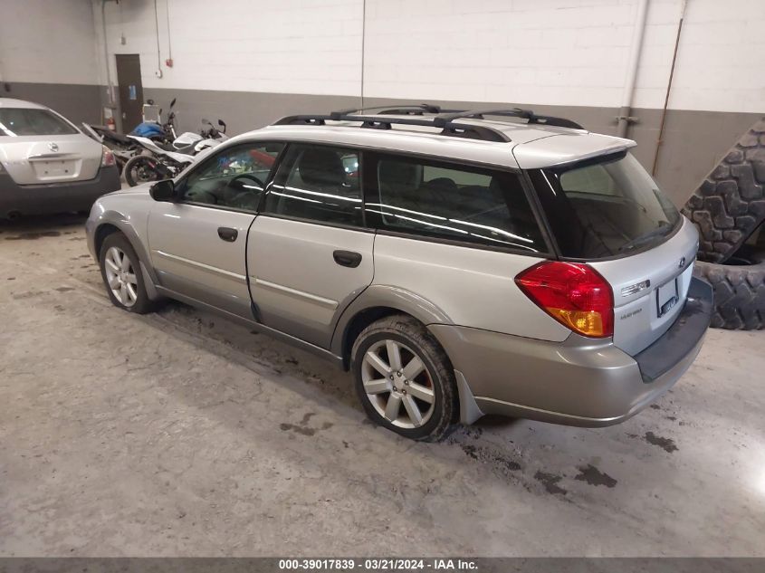 4S4BP61C277322572 2007 Subaru Outback 2.5I