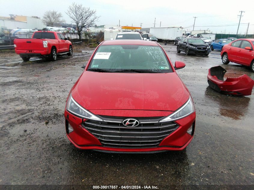 2019 Hyundai Elantra Se VIN: KMHD74LF5KU861931 Lot: 39017857