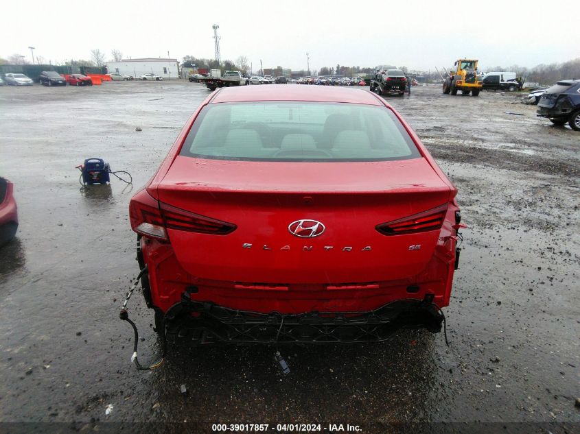 2019 Hyundai Elantra Se VIN: KMHD74LF5KU861931 Lot: 39017857