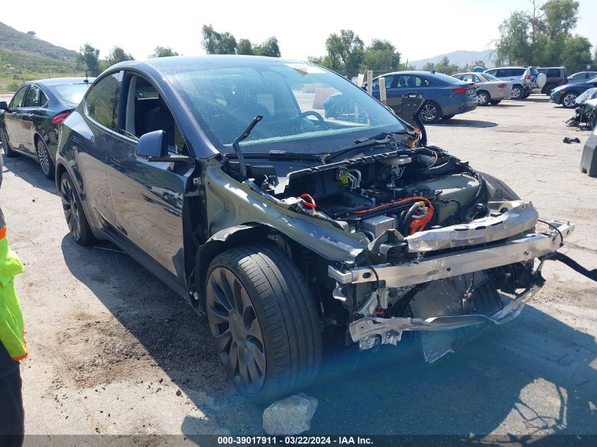 2022 TESLA MODEL Y PERFORMANCE DUAL MOTOR ALL-WHEEL DRIVE - 7SAYGDEF4NF315155