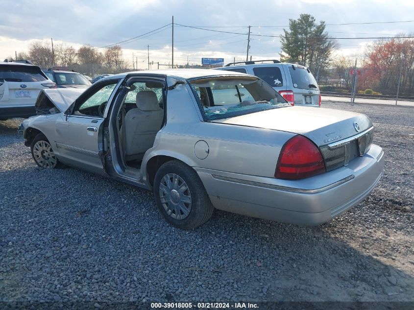 2007 Mercury Grand Marquis Gs VIN: 2MEFM74V67X621038 Lot: 39018005