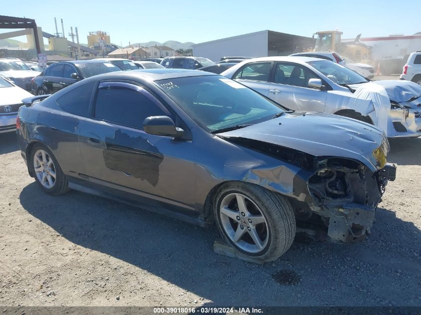 2002 Acura Rsx VIN: JH4DC54892C010080 Lot: 39018016