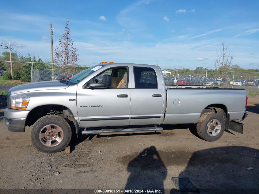 2006 Dodge Ram 2500 Slt/Sport VIN: 3D7KS28D56G102605 Lot: 50596154