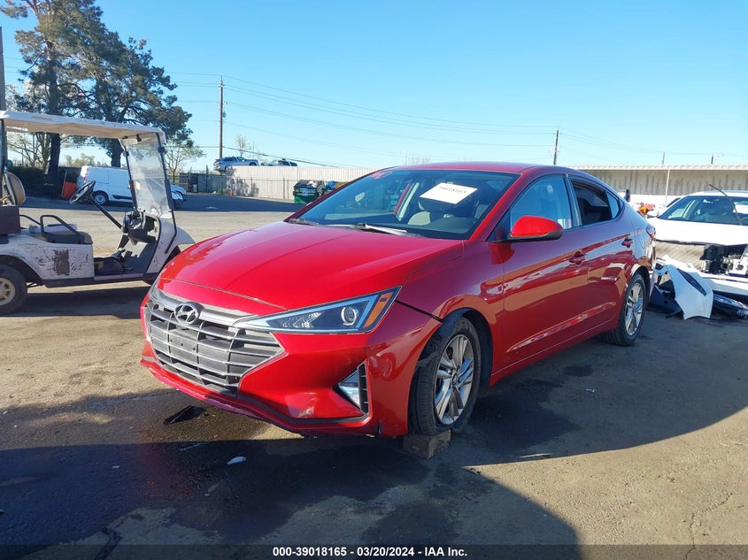 VIN 5NPD84LFXKH437382 2019 HYUNDAI ELANTRA SEL/VALUE/LIMITED