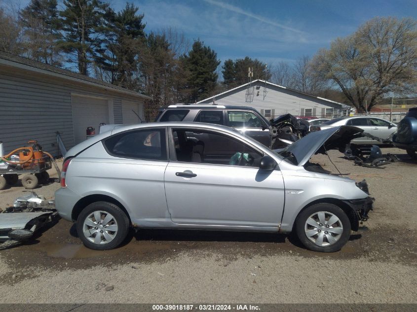 2008 Hyundai Accent Gs VIN: KMHCM36C98U084534 Lot: 39018187