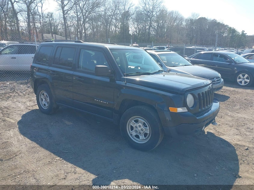 2013 JEEP PATRIOT LATITUDE - 1C4NJRFB8DD217522