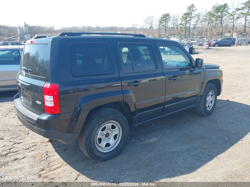 2013 JEEP PATRIOT LATITUDE - 1C4NJRFB8DD217522