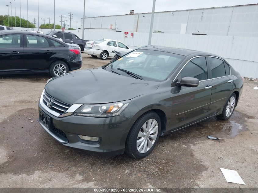 2013 Honda Accord Ex-L VIN: 1HGCR2F84DA141263 Lot: 39018298