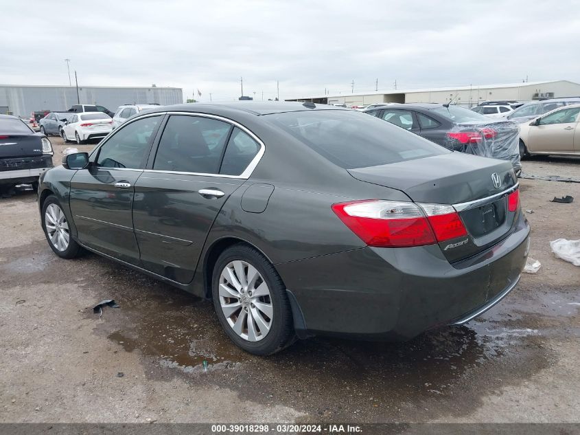 2013 Honda Accord Ex-L VIN: 1HGCR2F84DA141263 Lot: 39018298