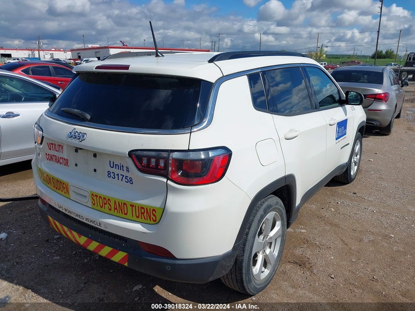 VIN 3C4NJCBB5JT460682 2018 JEEP COMPASS LATITUDE FWD