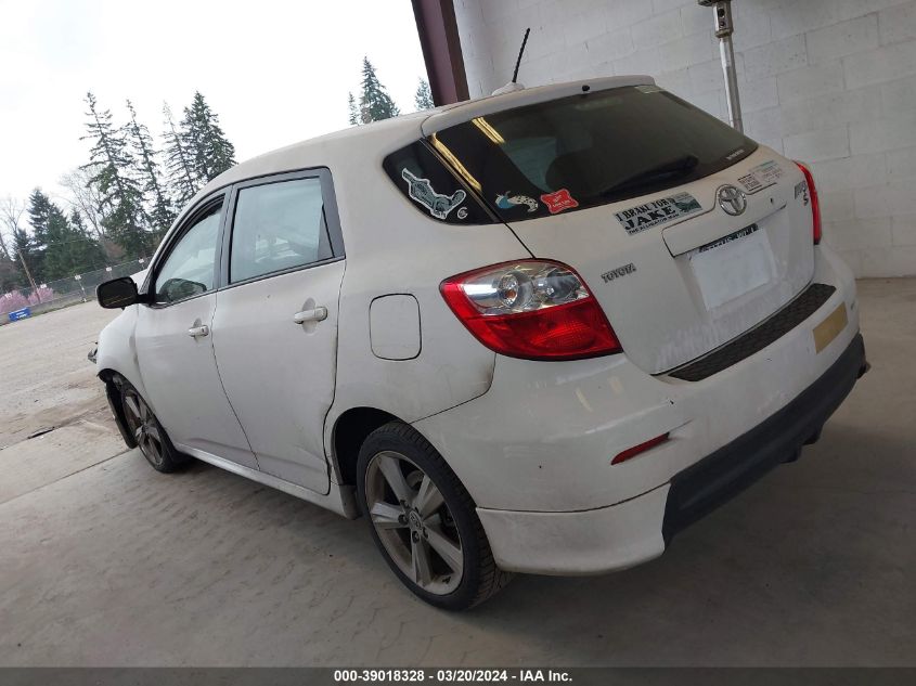 2T1KE4EE3AC037086 2010 Toyota Matrix S