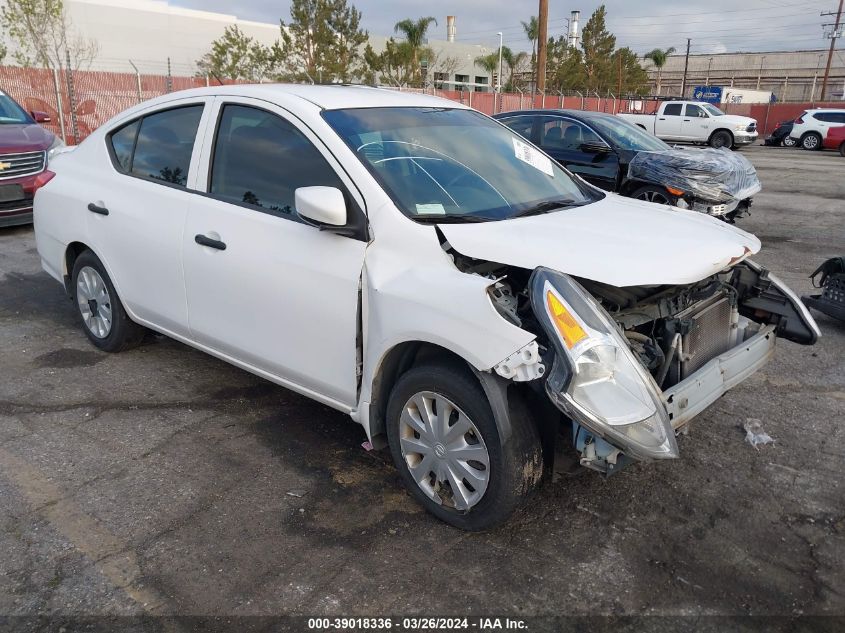 2018 Nissan Versa 1.6 S+ VIN: 3N1CN7AP2JL886980 Lot: 39018336