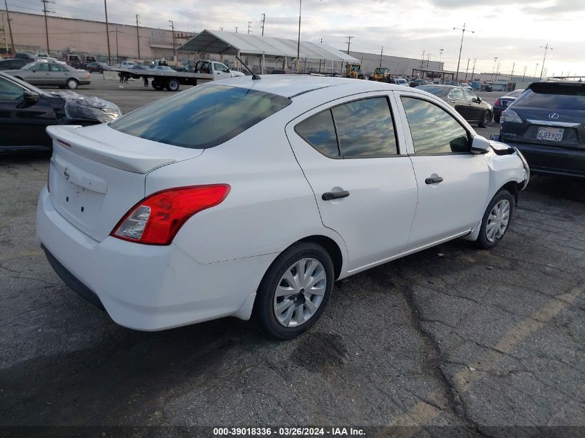 2018 Nissan Versa 1.6 S+ VIN: 3N1CN7AP2JL886980 Lot: 39018336