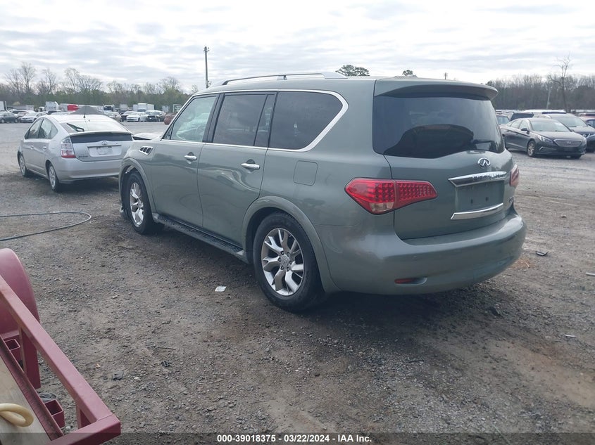 2011 Infiniti Qx56 VIN: JN8AZ2NE8B9002575 Lot: 39018375