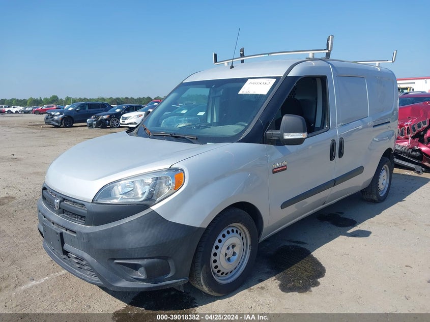 2018 Ram Promaster City Tradesman VIN: ZFBERFAB9J6H82561 Lot: 39018382