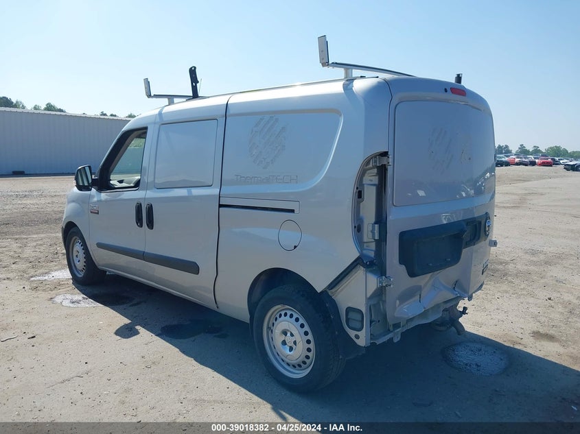 2018 Ram Promaster City Tradesman VIN: ZFBERFAB9J6H82561 Lot: 39018382