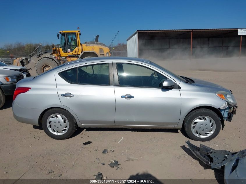 2012 Nissan Versa 1.6 Sv VIN: 3N1CN7AP2CL855568 Lot: 39018411