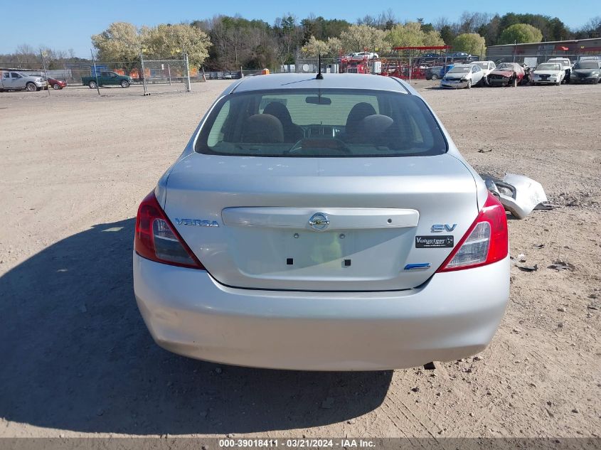 2012 Nissan Versa 1.6 Sv VIN: 3N1CN7AP2CL855568 Lot: 39018411