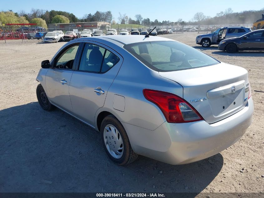 2012 Nissan Versa 1.6 Sv VIN: 3N1CN7AP2CL855568 Lot: 39018411