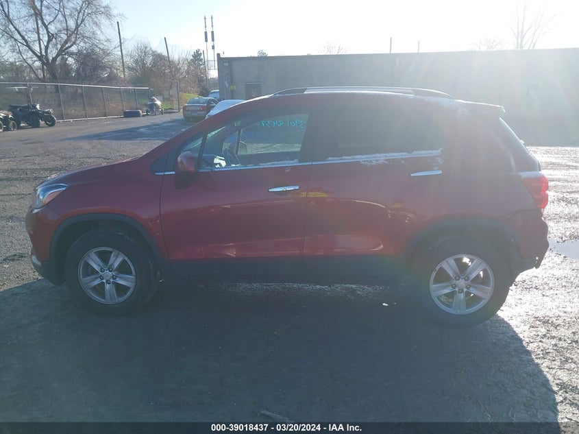 VIN 3GNCJPSB0LL241461 2020 CHEVROLET TRAX 1LT