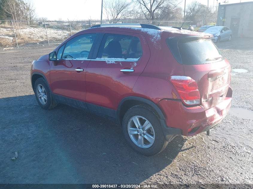 VIN 3GNCJPSB0LL241461 2020 CHEVROLET TRAX 1LT