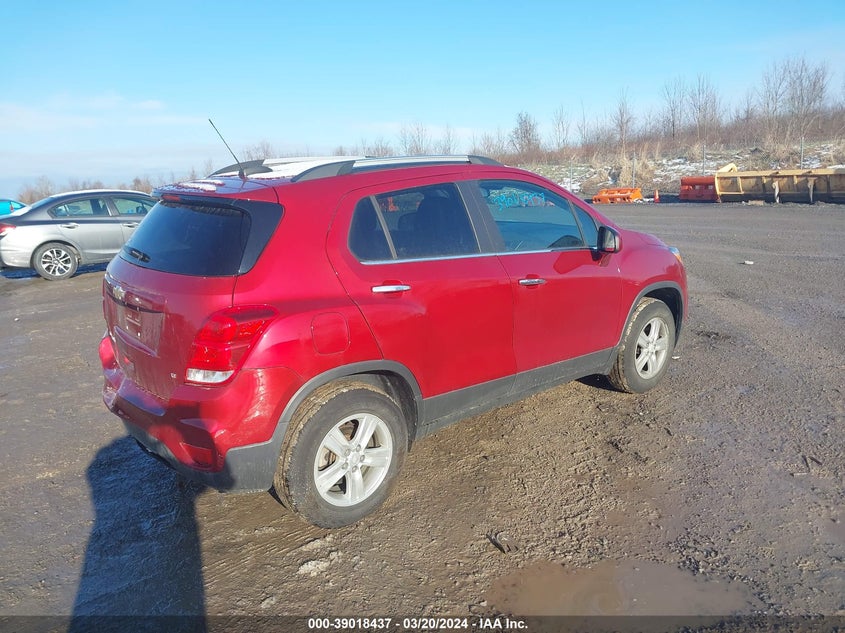 VIN 3GNCJPSB0LL241461 2020 CHEVROLET TRAX 1LT